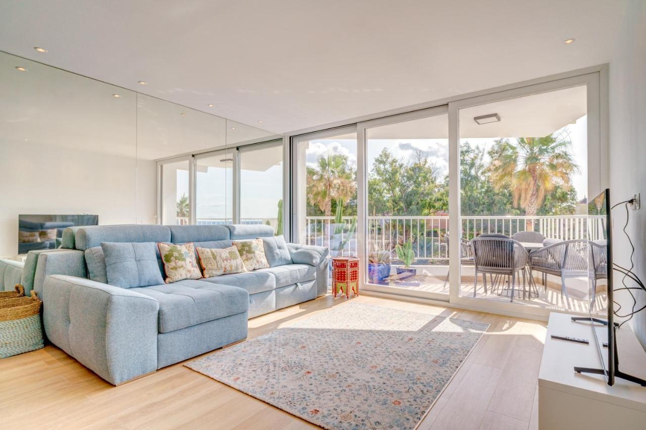 Beach Front Flat With Sea Views Marbella Exterior foto